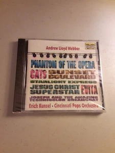 Andrew Lloyd Webber - Erich Kunzel, Cincinnati Pops (CD, 1996) Brand New, Sealed - Foto 1 di 2