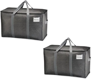 2 Pack Moving Bags, Heavy Duty, Moving Boxes Alternative, Packing Storage Suppli - Picture 1 of 12