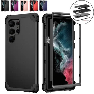 Case Shockproof Heavy Duty Cover For Samsung S23 S22 S21 S20Ultra Plus FE Note20 - Picture 1 of 58