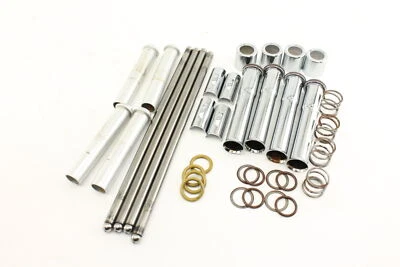 JUEGO COMPLETO DE TUBOS CUBIERTAS VARILLAS DE EMPUJE VARILLAS DE EMPUJE HARLEY-DAVIDSON OEM CROMO Foto 1 de 4