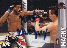 Neil Magny Signed 2015 Topps UFC Champions Silver Rookie Card #107 RC Autograph