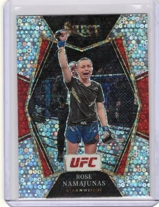 2022 Panini Select UFC Disco Prizm Premier Level Rose Namajunas - Picture 1 of 2