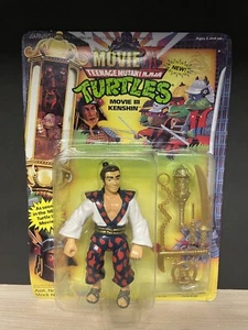 Kenshin Movie III TMNT Teenage Mutant Ninja Turtl 1993 Playmates MOSC UNPUNCHED - Bild 1 von 3