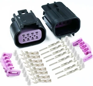 Delphi 8-Pin GT 150 Male & Female Sealed Connector Set 20 22 GA - Picture 1 of 6