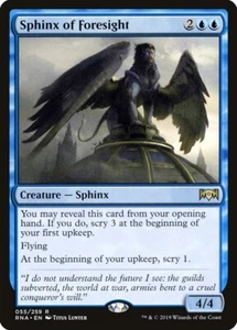 Sphinx of Foresight 55 Rare Ravnica Allegiance RNA MTG - Picture 1 of 1