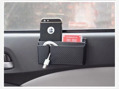 Hot Car Storage Box Pocket Organizer Mobile Phone Charge Box Holder - Image 1 of 4