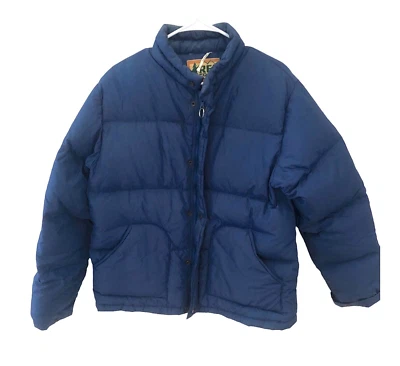 Vintage REI Insulated Goose Down Puffer Jacket + Bag - Men's Large Outside Gear - Image 1 of 4