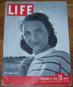 Life Magazine November 11, 1946 High School Model Gertrude Atherton Berlin Steel - Picture 1 of 1