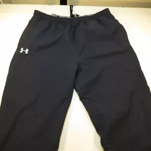 UNDER AMOUR PANTALONE FELPA JOGGER ATLETICO GAMBA DRITTA uomo XL zip alla caviglia - Foto 1 di 7