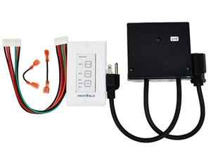 Caja de control de interruptor de pared para hogar y hogar WSK200-HNG para chimenea de gas - Imagen 1 de 7