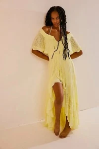 NWT Free People Dancing On Air Maxi Dress Size Medium - Picture 1 of 16