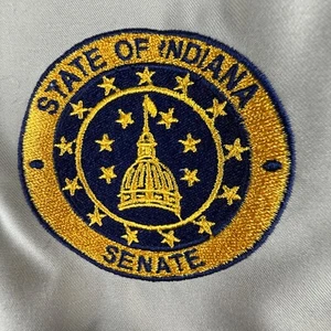 North End Jacket "STATE OF INDIANA SENATE" Patch L Large unisex NEW With Tags - Picture 1 of 24