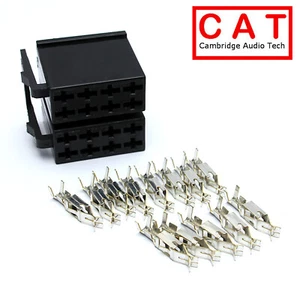 M-67-KIT Car Radio Male Speaker & Power 16 Pin ISO Connector Housing with Pins - Picture 1 of 1