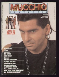 MUCCHIO SELVAGGIO 86/1985 LITFIBA PIERO PELU' STIV BATORS BEATLES ELVIS PRESLEY - Picture 1 of 1