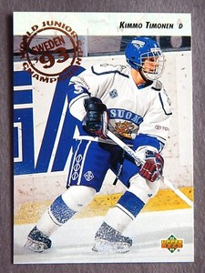 Kimmo Timonen #268 Upper Deck 1993 Hockey Card (Los Angeles Kings) VG