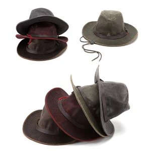 Sombreros unisex para hombre mujer Premier western vaquero jugador arbusto jinete Fedora con cable - Imagen 1 de 10