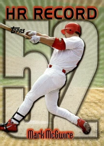 Topps Home Run Parade Record 1999 #220 Mark McGwire Homer #52 Singles Set Break - Imagen 1 de 2