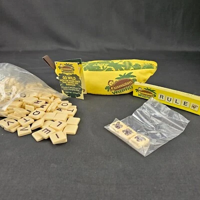 COMPLETE Bananagrams WildTiles Wild Tiles Portable Crossword Word Game - Image 1 of 4
