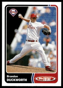 2003 Topps Total 618 Brandon Duckworth   Philadelphia Phillies  Baseball Card