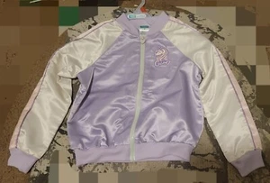 365 Kids from Garanimals Girls Bomber Jacket - Embroidered Unicorn - Size: 7 - Picture 1 of 8