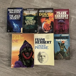 Frank Herbert 13 Book Lot Dosadi Experiment, Lazarus Effect, God Makers, Void - Picture 1 of 2