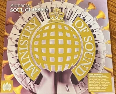 VARIOUS ARTISTS "ANTHEMS-SOUL CLASSICS" BRAND NEW ORIGINAL 2016 UK 3CD ALBUM Foto 1 de 2