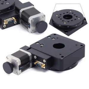 360° Motorisierter Drehtisch Elektrische Drehplatte Fitm Optische Motorisierte Bühne - Bild 1 von 14