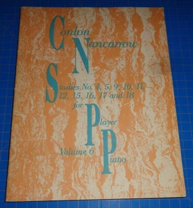 CONLON NANCARROW Studies No.4, 5, 9, 10, 11, 12, 15, 16, 17, 18 for Player Piano - Picture 1 of 6