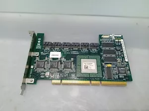 Dell Adaptec XD084 AAR-2610SA 64MB 6 Port PCI-X SATA RAID Controller Card TESTED - Picture 1 of 3
