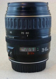 VINTAGE MK1 Canon EF ULTRASONIC 28-80mm 3.5-5.6 T5I T7 T3 60D T7I METALLMOUNT - Bild 1 von 9