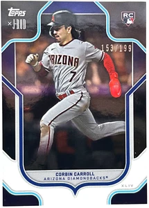Topps X J-Rod 2023 - Corbin Carroll - lámina de plata/199 Rookie RC Diamondbacks - Imagen 1 de 2
