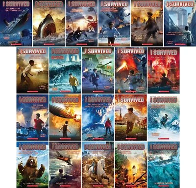 FUAUFAS I Survived Series Complete Books Set (21 Books) - SEALED