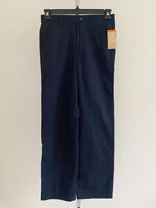 French Toast Big Boys Navy Blue Relaxed Fit Pull On Pants Size 16 School Wear - Picture 1 of 6