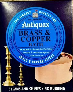 Antiquax Brass & Copper Bath - Brass/Copper Cleaner (5x 30g Sachets within box) - Picture 1 of 1