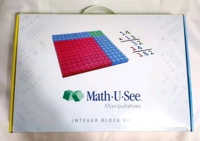Math U See Manipulatives Integer Block Kit Homeschool Blocks common Core (Read) - Image 1 of 4