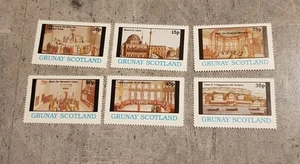 GRUNAY SCOTLAND -ARCHITECTURE &HISTORY- SET- MNH - Picture 1 of 1