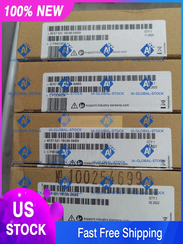 New Siemens 6ES7521-1BL00-0AB0 SIMATIC Digital Module with warranty | US STOCK - Image 1 of 1