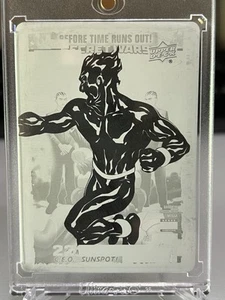 2016 Marvel Annual - Printing plate #22 Sunspot (Black printing plate) - Picture 1 of 2