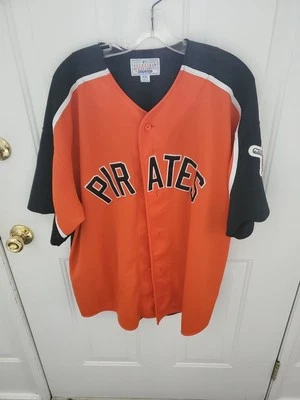 Vintage Stitched Starter Pittsburgh Pirates Starter Orange Jersey Size 2XL XXL - Image 1 of 4