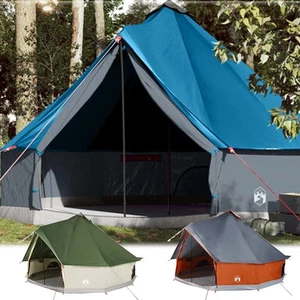 vidaXL 6-10 Person Man Family Tent Beach Tent Outdoor Camping Hiking Festival - Picture 1 of 36