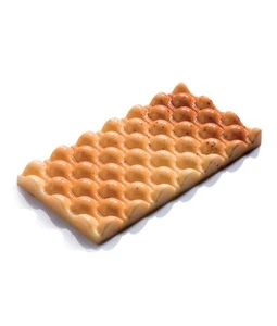 Polycarbonate Chocolate Mold, Tablet with Bubbles; 3 Cavities, Each 132mm x 6... - Picture 1 of 2