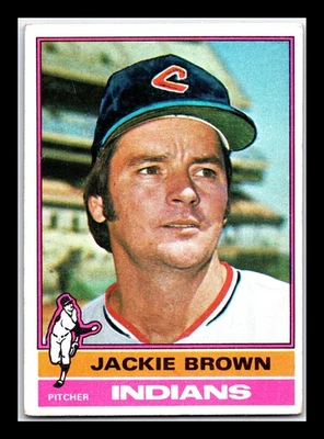 1976 Topps #301 Jackie Brown - Image 1 of 2