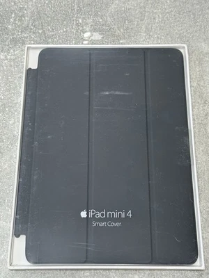 OFFICIAL GENUINE APPLE IPAD MINI 4 / 5TH GEN SMART COVER CHARCOAL GREY MKLV2ZM/A - Image 1 of 2