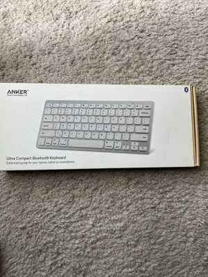 Anker Ultra Compact Slim Bluetooth White Model A7726 - Never Used - Image 1 of 4