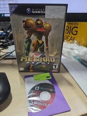 Metroid Prime (Nintendo GameCube, 2004) CIB Complete In Box Authentic Tested - Image 1 of 4