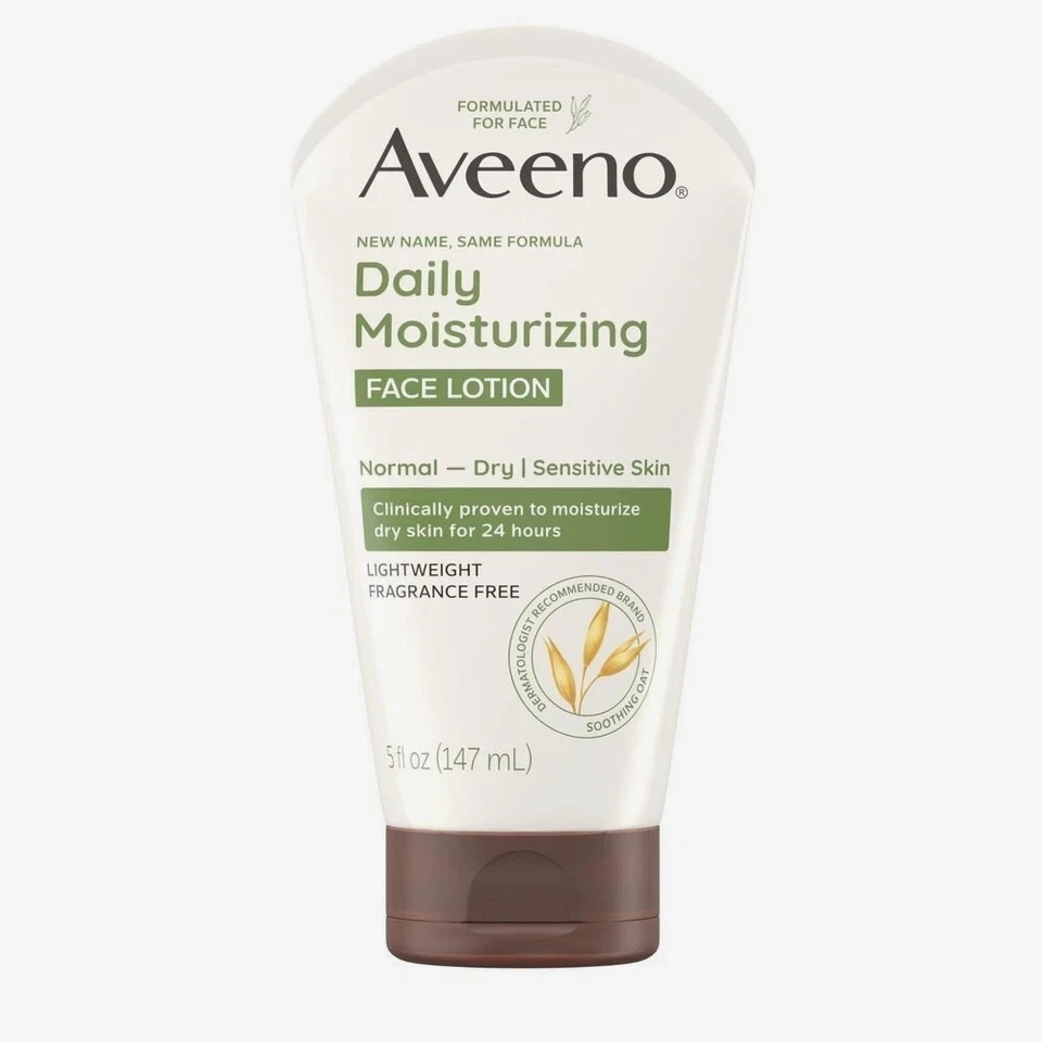 Crema facial hidratante diaria Aveeno para avena calmante para piel sensible seca 5 oz Foto 1 de 1