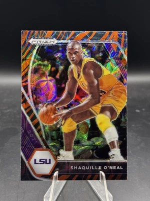 Selecciones de draft Panini Prizm 2021-22 elección de baloncesto Tiger Shaquille O'Neal #84 Foto 1 de 2