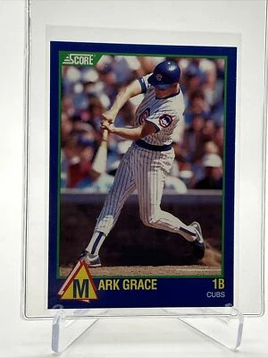 1989 Score Rising Stars Mark Grace Baseball Card #78 Mint FREE SHIPPING - Imagem 1 de 3