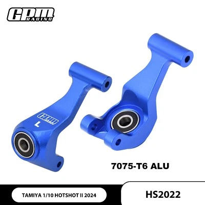GPM 7075 Alloy Rear Knuckle Arm Larger Bearings For TAMIYA 1/10 Hotshot II 2024 - Image 1 of 4