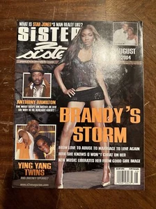 Sister 2 Sister Magazine August 2004 Brandy Anthony Hamilton Ying Yang Twins - Picture 1 of 10